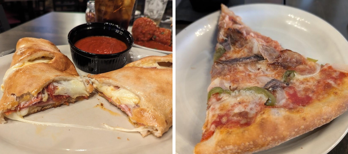 Gina's Pizza Bar Menu